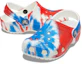 Shop (PS) Crocs Classic Clog 'Putih Biru Merah Tie-Dye' 205451-928