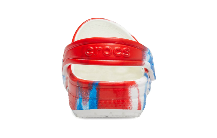 Details for (PS) Crocs Classic Clog 'Putih Biru Merah Tie-Dye' 205451-928