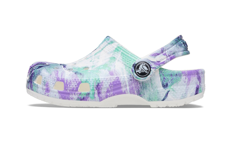 (Preschool) Crocs Classic Clog 'White Floral' 206818-94S