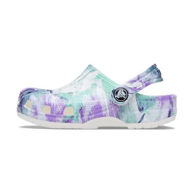 (PS) Crocs Classic Clog 'White Floral'