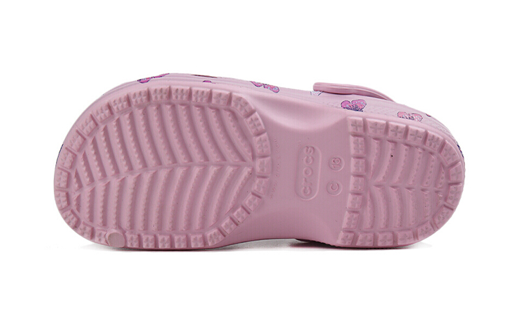 Details for (Preschool) Crocs Classic clog Butterfly Pattern Outdoor Flat Heel Sports Pink Sandals 206414-6GD