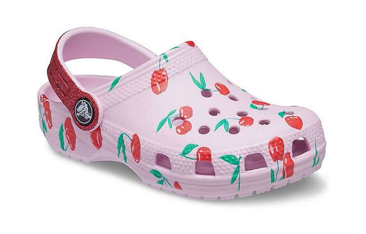 Lookbook (Preschool) Crocs Classic clog Fruit Printing Stylish Sports Pink Sandals 207150-6GD