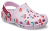Lookbook (PS) Crocs Serbaguna Cetakan Buah Sandal Sukan Pink Bergaya 207150-6GD