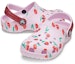 Shop (PS) Crocs Serbaguna Cetakan Buah Sandal Sukan Pink Bergaya 207150-6GD