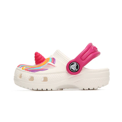 (PS) Crocs Classic Clog Funny Beach Shoe White