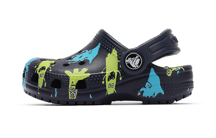 (Preschool) Crocs Classic clog Lightweight Cozy Sports Blue Sandals 206833-410
