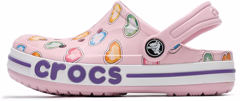 (Preschool) Crocs Classic Clog Multi-Color Pattern Shoe Pink 207020-6GD (Preschool) Crocs Classic Clog Multi-Color Pattern Shoe Pink 207020-6GD
