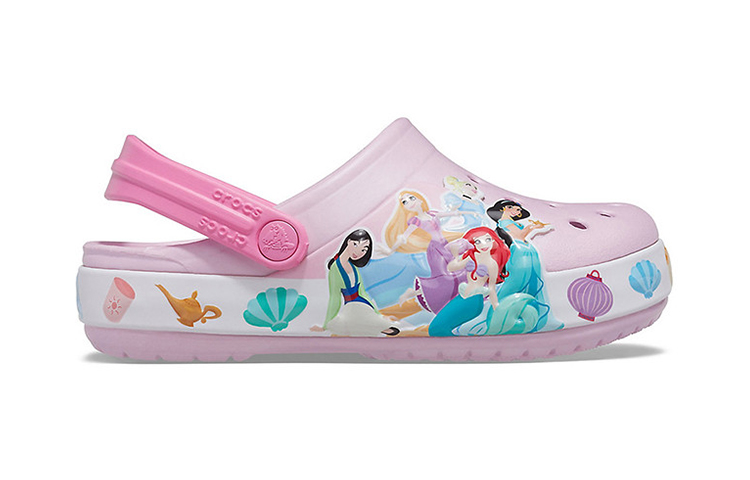 Order (Preschool) Crocs Classic Clog Pink Sandals 207076-6GD