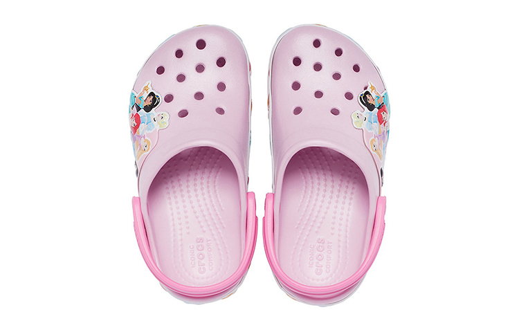 Shop (Preschool) Crocs Classic Clog Pink Sandals 207076-6GD