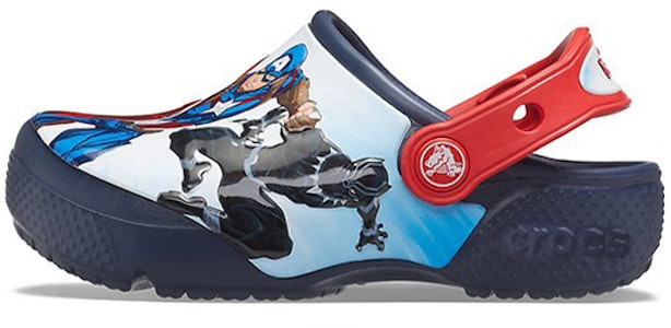 大童 Crocs 趣味學院復仇者聯盟 戶外沙灘 洞洞運動涼鞋 深藍 Buy 大童 Crocs 趣味學院復仇者聯盟 戶外沙灘 洞洞運動涼鞋 深藍