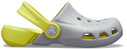 兒童 Crocs 伊萊克托 戶外包頭平跟空心運動涼鞋 灰綠 Order 兒童 Crocs 伊萊克托 戶外包頭平跟空心運動涼鞋 灰綠