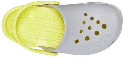 兒童 Crocs 伊萊克托 戶外包頭平跟空心運動涼鞋 灰綠 Shop 兒童 Crocs 伊萊克托 戶外包頭平跟空心運動涼鞋 灰綠