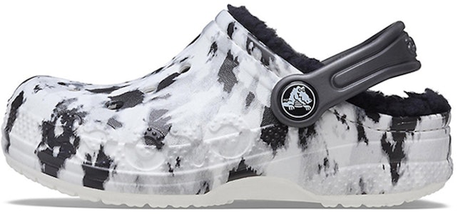 兒童 Crocs 卡駱驰 Classic Clog 保暖舒適棉拖鞋 白灰 Buy 兒童 Crocs 卡駱驰 Classic Clog 保暖舒適棉拖鞋 白灰