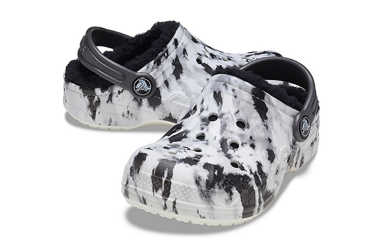 Shop (Preschool) Crocs Classic clog Sports sandals 'White Grey' 205888-10M