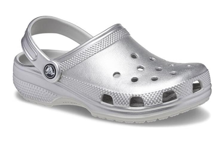Shop (PS) Crocs Classic Clogs 'Metallic' Sepatu Sandal 209196-OP1