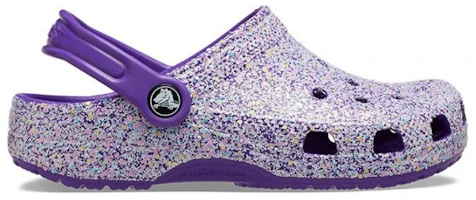 Order 兒童 Crocs卡骆驰 經典閃亮 舒適百搭 防滑耐磨兒童涼鞋 紫色