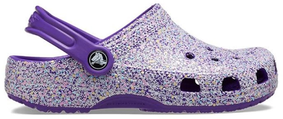 (Preschool) Crocs Classic Glitter Clog 'Purple' 206993-573 Order (Preschool) Crocs Classic Glitter Clog 'Purple' 206993-573
