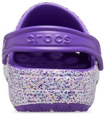 (Preschool) Crocs Classic Glitter Clog 'Purple' 206993-573 Details for (Preschool) Crocs Classic Glitter Clog 'Purple' 206993-573