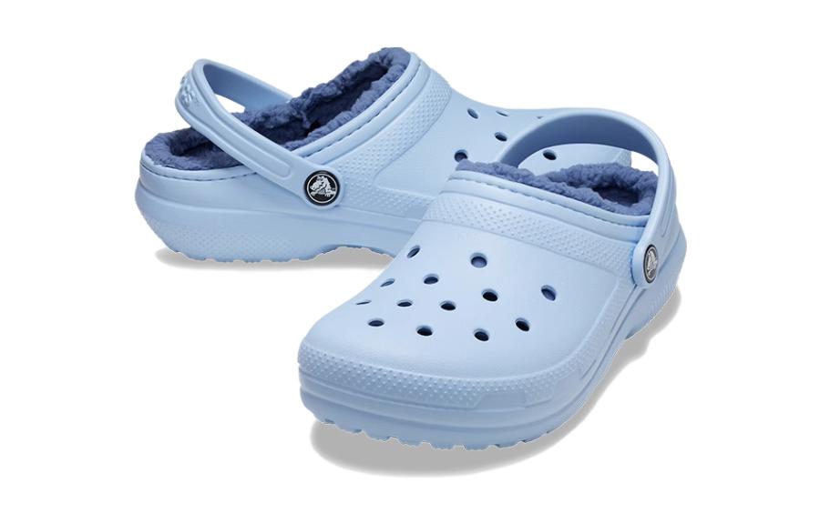 Lookbook (PS) Zuecos Crocs Classic Forrados 'Azul Claro' 207010-4NS