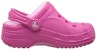 (PS) Crocs Klasik Berlapik 'Merah Jambu' 203874-6AO
