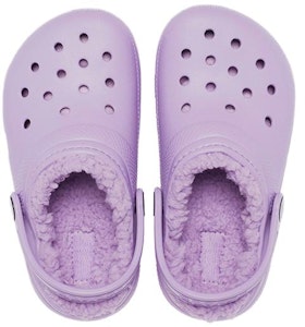 兒童 Crocs卡駱馳 Classic Lined Clog K 休閒舒適 保暖 兒童拖鞋 幽蘭紫 Purchase 兒童 Crocs卡駱馳 Classic Lined Clog K 休閒舒適 保暖 兒童拖鞋 幽蘭紫
