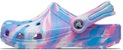 (PS) Crocs Klasik Marbled Clog 'Biru Ungu Merah Jambu' 207464-102