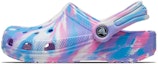 Buy (PS) Crocs Klasik Marbled Clog 'Biru Ungu Merah Jambu' 207464-102