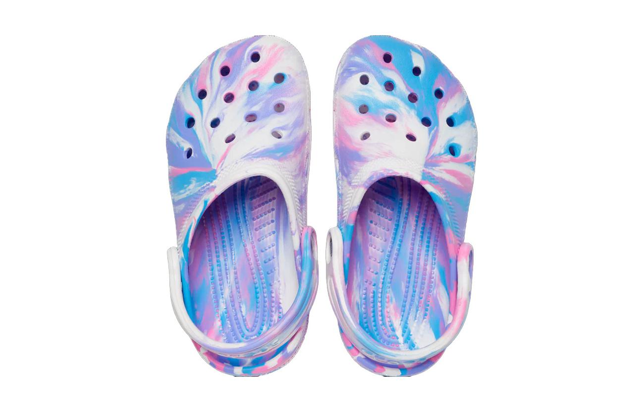 Order (PS) Crocs经典大理石洞洞鞋'蓝紫粉' 207464-102