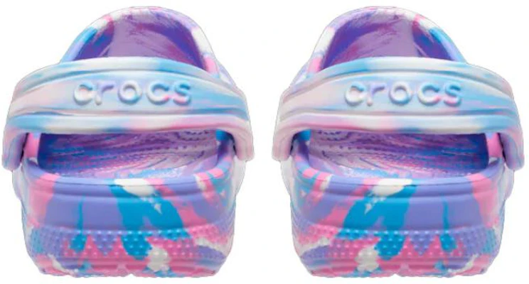 (PS) Crocs经典大理石洞洞鞋'蓝紫粉' 207464-102 Lookbook (PS) Crocs经典大理石洞洞鞋'蓝紫粉' 207464-102