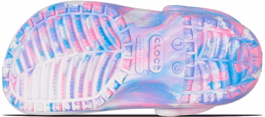 (PS) Crocs Klasik Marbled Clog 'Biru Ungu Merah Jambu' 207464-102 Shop (PS) Crocs Klasik Marbled Clog 'Biru Ungu Merah Jambu' 207464-102