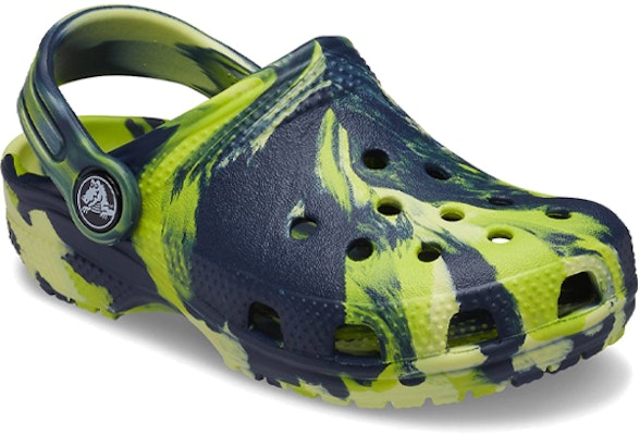 (PS) Crocs经典云石纹洞洞鞋‘海军蓝’ 207002-4HQ Lookbook (PS) Crocs经典云石纹洞洞鞋‘海军蓝’ 207002-4HQ