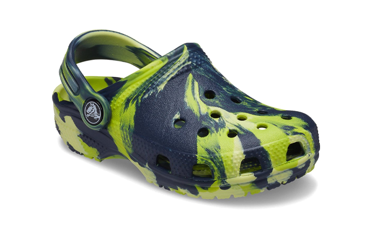 Lookbook (PS) Crocs Classic Marbled Clog 'Navy' Terbaru 2023 207002-4HQ
