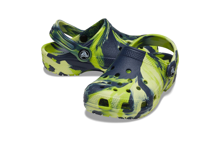 Shop (PS) Crocs Classic Marbled Clog 'Navy' Terbaru 2023 207002-4HQ
