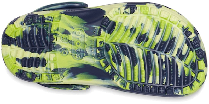(PS) Crocs经典云石纹洞洞鞋‘海军蓝’ 207002-4HQ Sizing (PS) Crocs经典云石纹洞洞鞋‘海军蓝’ 207002-4HQ