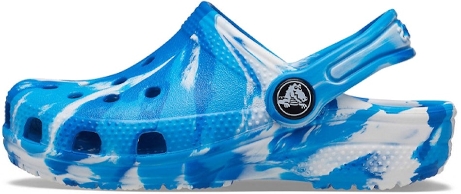 (Preschool) Crocs Classic Marbled Clog 'White Blue' 207002-4KG Buy (Preschool) Crocs Classic Marbled Clog 'White Blue' 207002-4KG