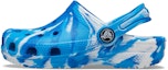 Buy (PS) Crocs Classic Marbled Clog 'Putih Biru' 207002-4KG