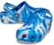 (PS) Crocs Classic Marbled Clog 'Putih Biru' 207002-4KG