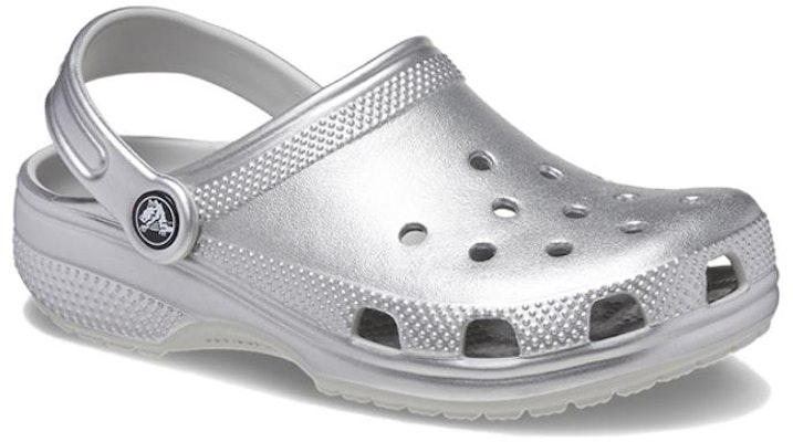 (PS) Crocs经典金属拖鞋 '银色金属' 209196-0P1 Order (PS) Crocs经典金属拖鞋 '银色金属' 209196-0P1