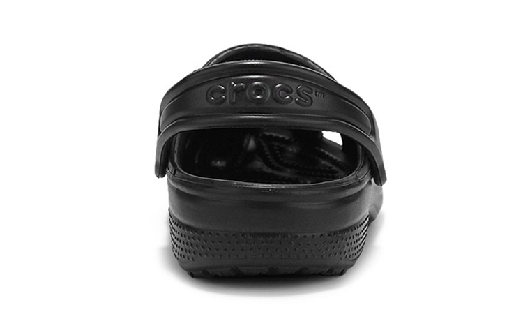 Details for (Preschool) Crocs Classic Minimalistic Casual Outdoor Beach Black Sandals 204536-001