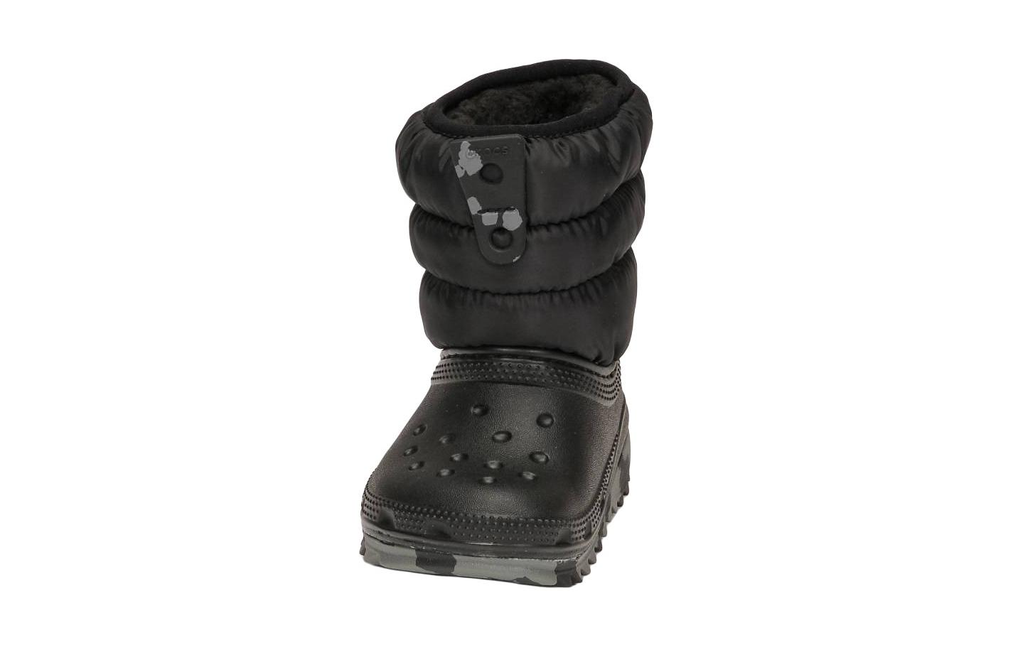 Shop (Preschool) Crocs Classic Neo Puff Boot 'Black' 207683-001