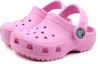 Order (PS) Crocs Klasik Kecil Crocs Pantai Sukan Luar Sandal Pink 204536-6I2