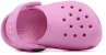 (PS) Crocs Klasik Kecil Crocs Pantai Sukan Luar Sandal Pink 204536-6I2