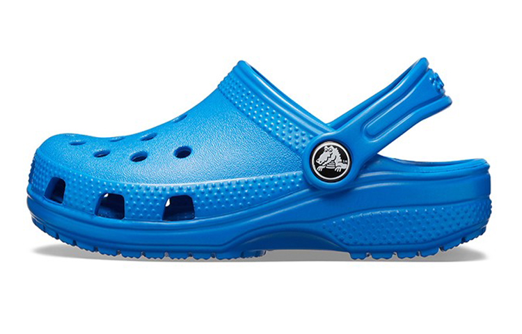 (Preschool) Crocs Classic Small Crocs Outdoor Flat Heel Beach Sports sky blue Sandals 204536-4JL
