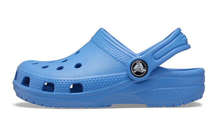 (Preschool) Crocs Classic Small Crocs Outdoor Flat Heel Beach Sports Pink Blue Sandals 204536-4SN