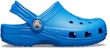 (PS) Crocs Klasik Sandal Kasut Sukan Pantai Biru Langit Tumit Rata 204536-4JL