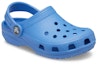 Lookbook (PS) Crocs Klasik Kecil Tapak Rata Pantai Sukan Pink Biru Sandal 204536-4SN