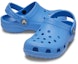 Shop (PS) Crocs Klasik Kecil Tapak Rata Pantai Sukan Pink Biru Sandal 204536-4SN