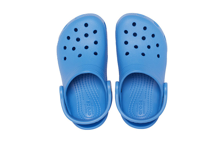 Purchase (Preschool) Crocs Classic Small Crocs Outdoor Flat Heel Beach Sports Pink Blue Sandals 204536-4SN
