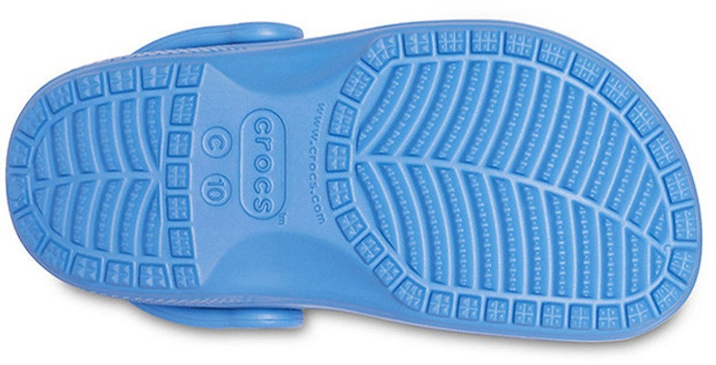 (PS) Crocs Klasik Kecil Tapak Rata Pantai Sukan Pink Biru Sandal 204536-4SN Sizing (PS) Crocs Klasik Kecil Tapak Rata Pantai Sukan Pink Biru Sandal 204536-4SN