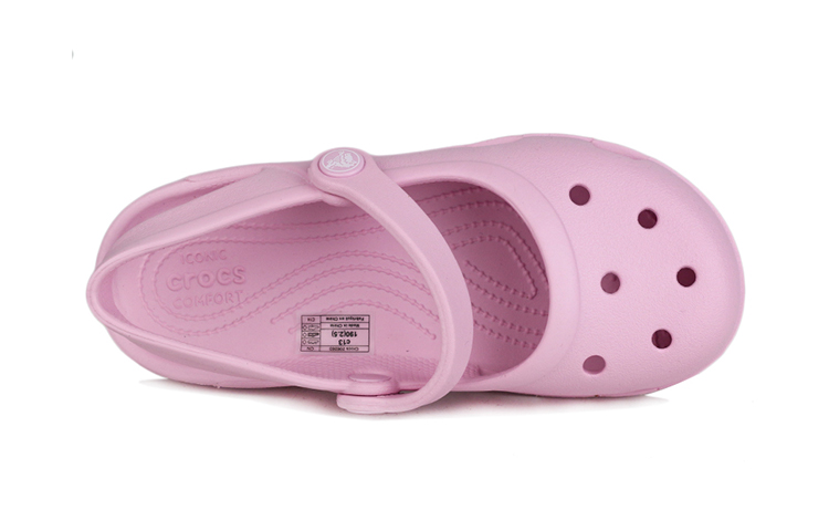 Shop (Preschool) Crocs Classic Small Crocs Pink Sandals 206363-6GD